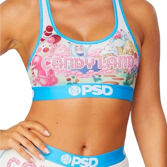 PSD Candy Land Sports Bra Women’s Size Small New In Package - Picture 2 of 8